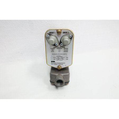 35400Psi 125250480600VAc Pressure Switch -  BARKSDALE, TC9622-1